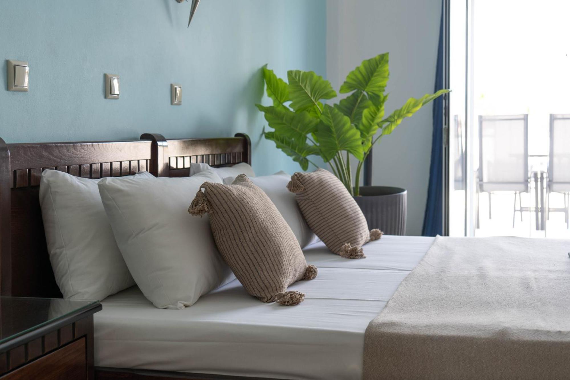 אמודיה Hotel Alexandros מראה חיצוני תמונה